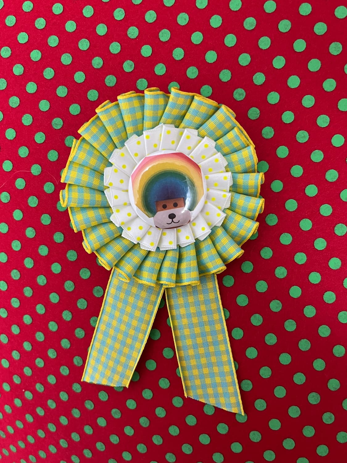 🌈 아프로켄 무지개 머리 로제트 상품이미지6