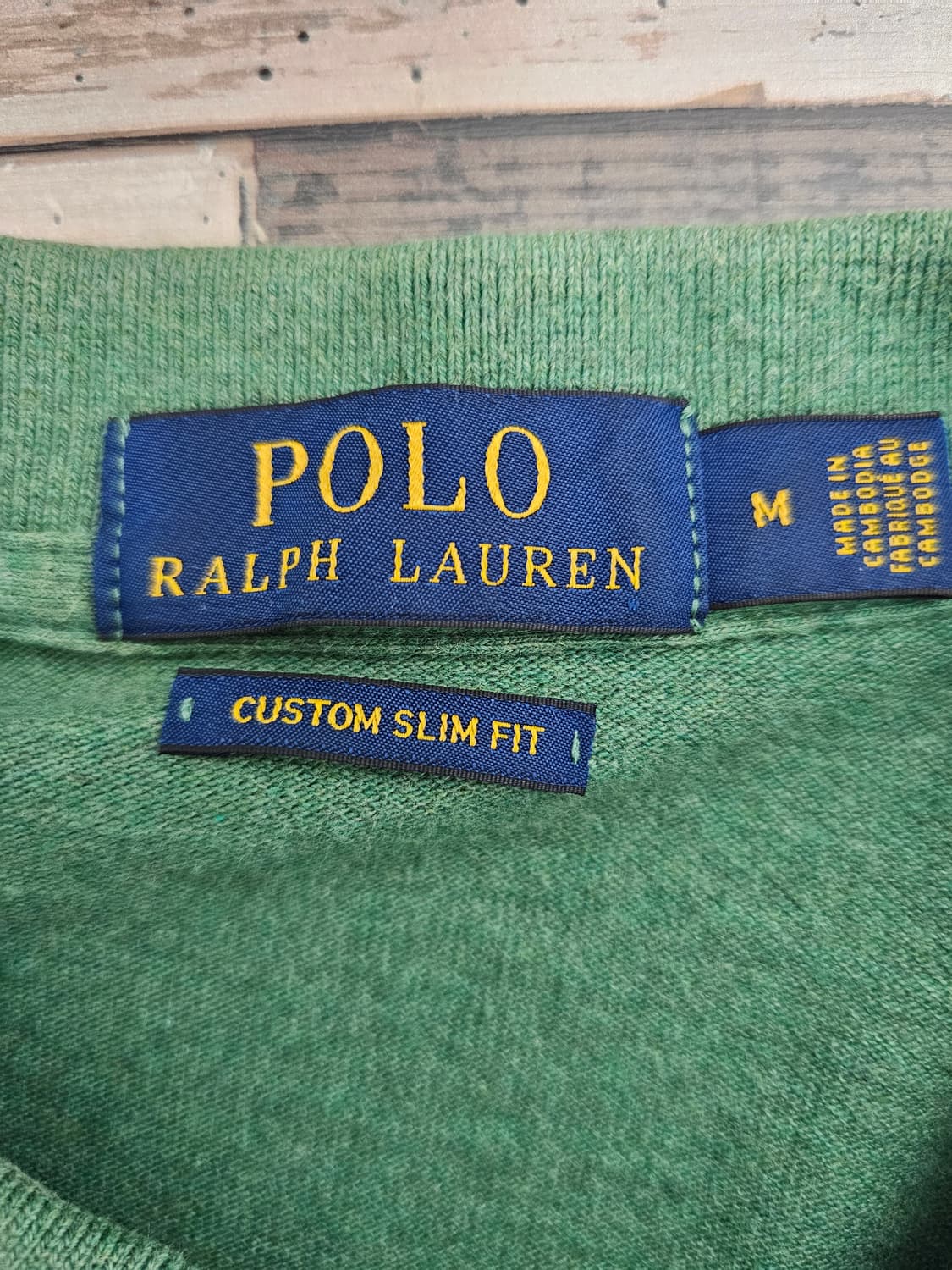 폴로랄프로렌 커스텀슬림핏 반팔카라티 M 상품이미지3