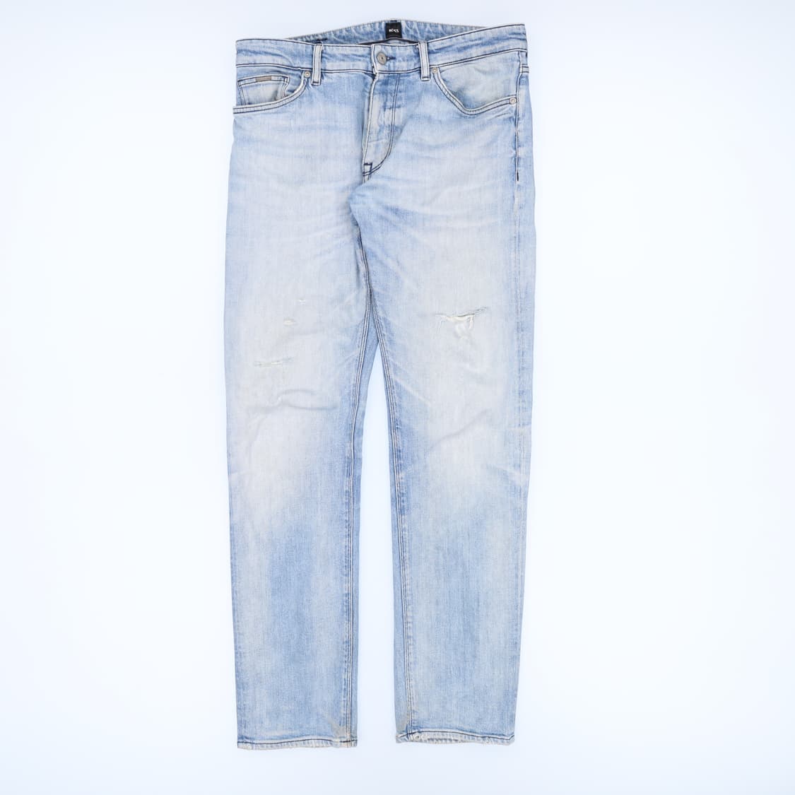 [33] 보스 남성 연청 워싱 데님 팬츠 청바지 0120J 상품이미지1