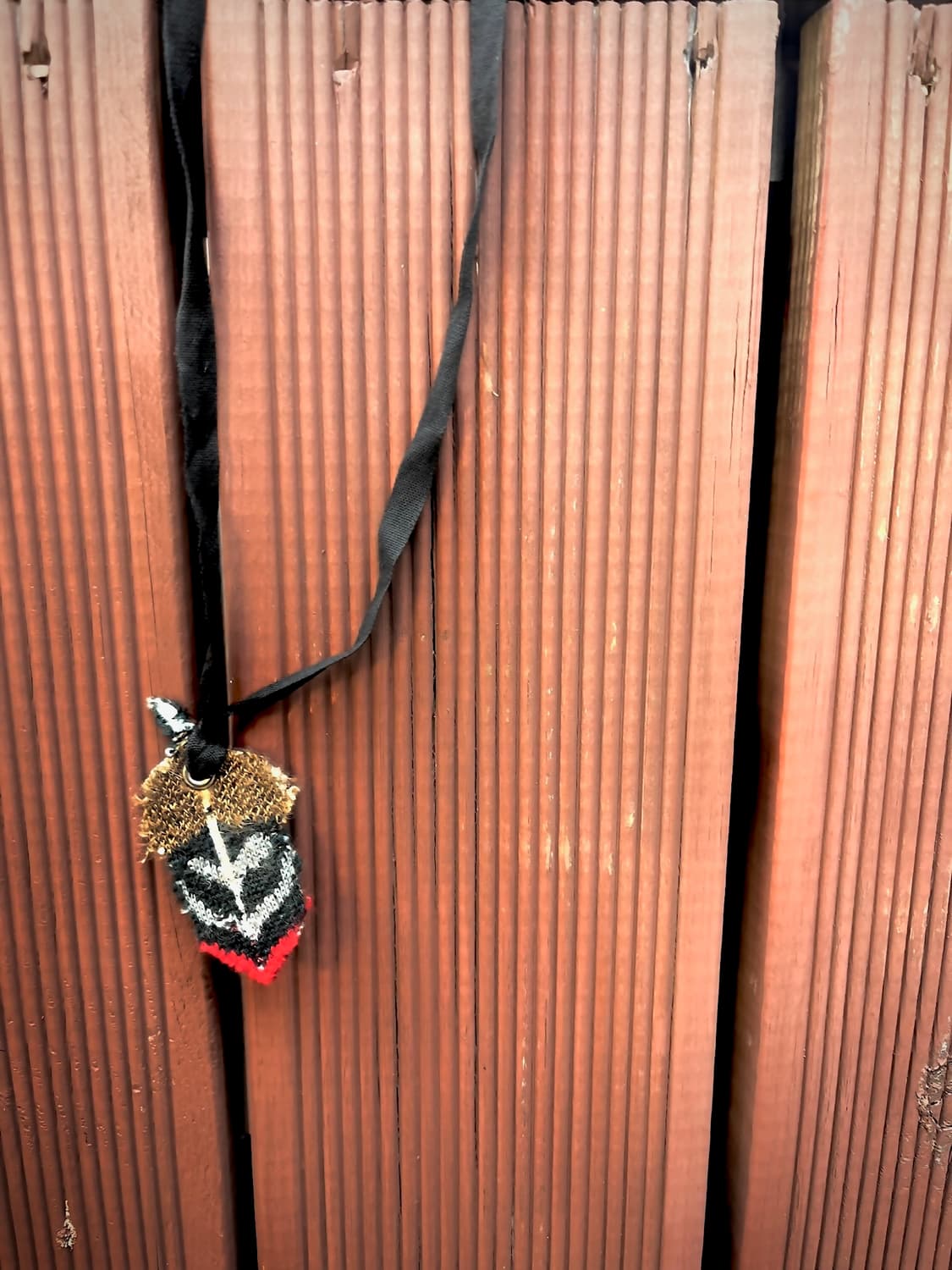 언더커버 아카이브 니트 패브릭 페더 목걸이 상품이미지8