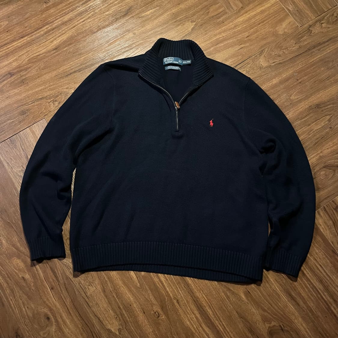 POLO RALPH LAUREN Half zipup sweater xxl 상품이미지1