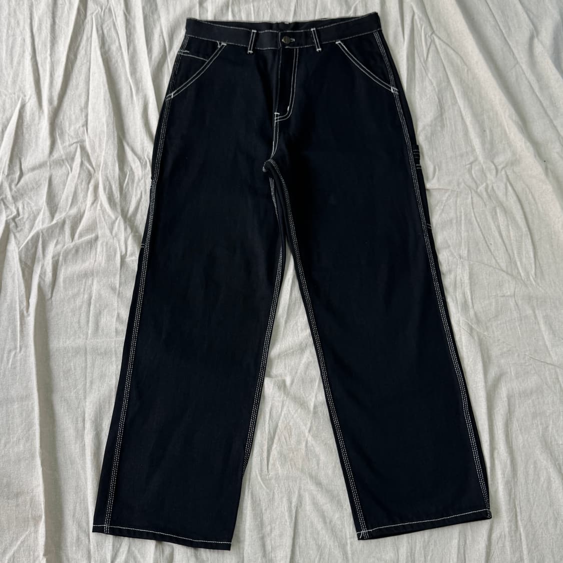 칼하트 스티치 싱글니 카펜터 팬츠 XL 상품이미지3