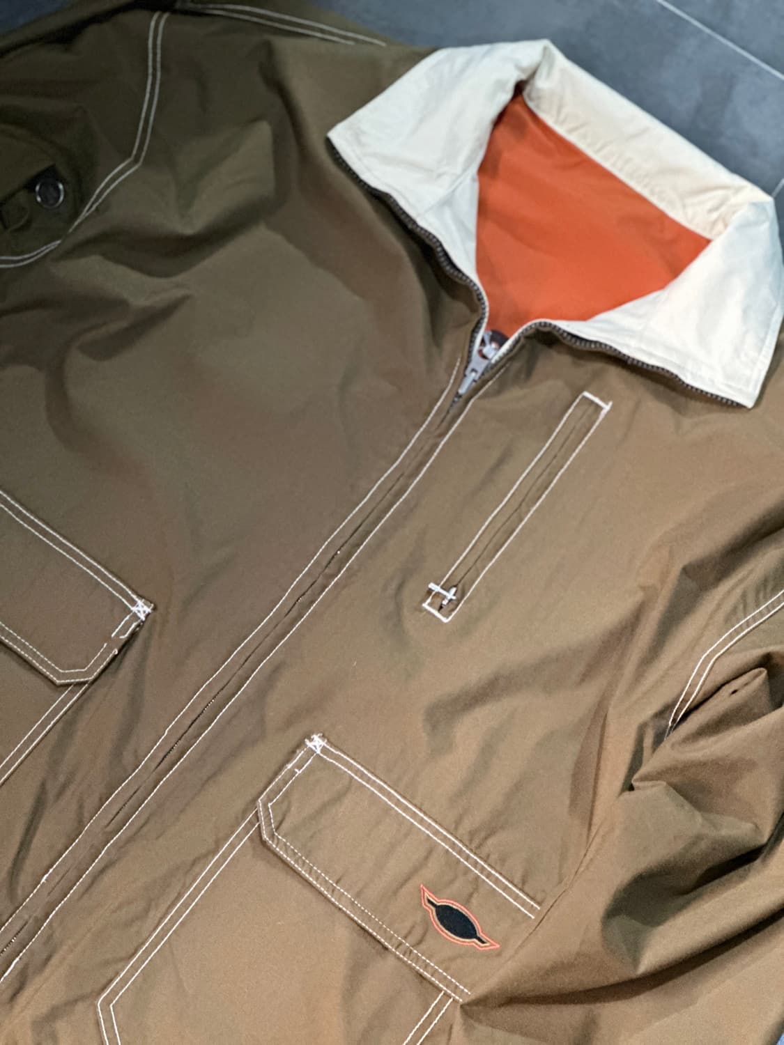 할리데이빈슨 st 리버시블 오버핏 코튼 자켓 상품이미지6