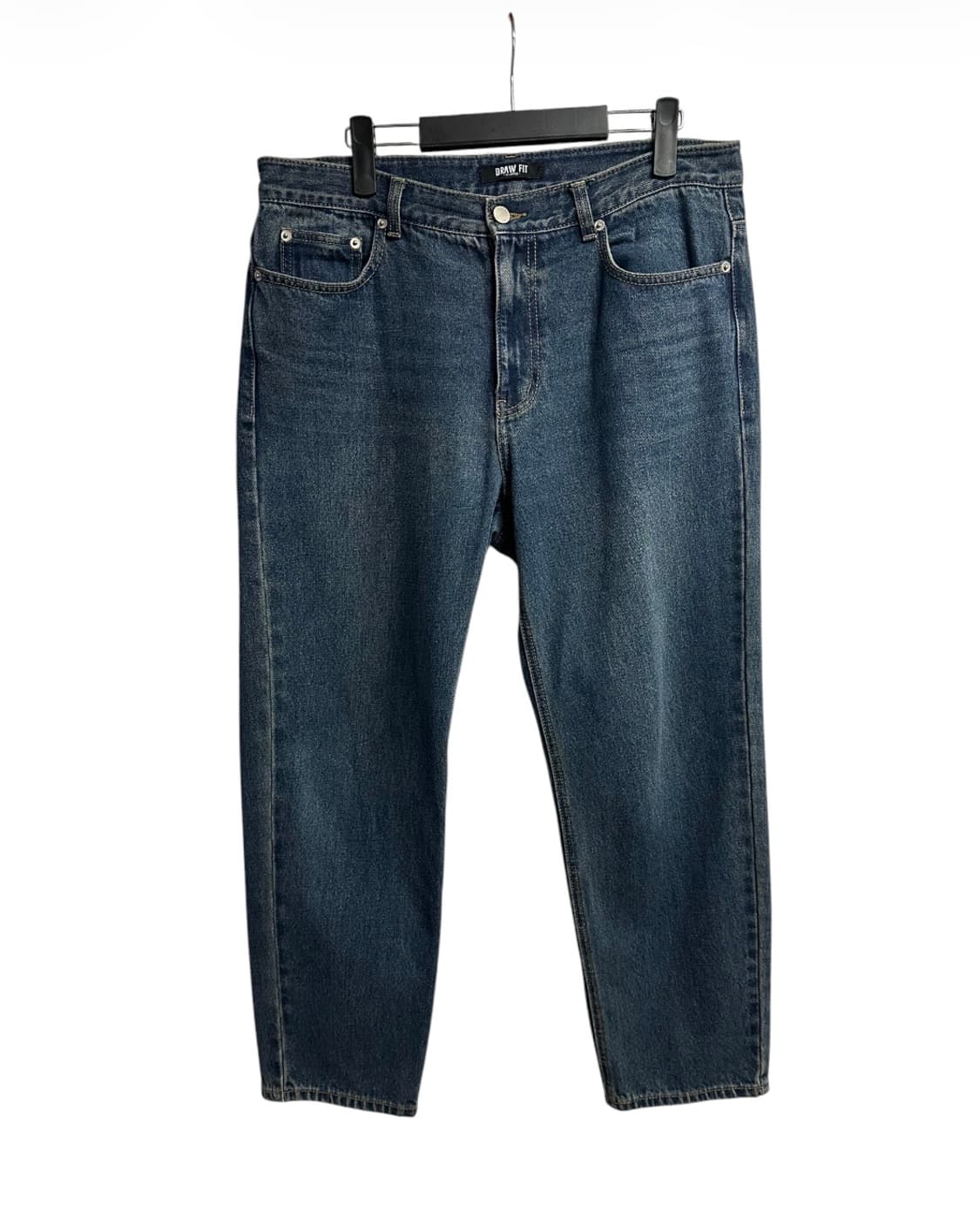 드로우핏(DRAW FIT) 레귤러핏 워싱 데님팬츠 XL size 상품이미지1