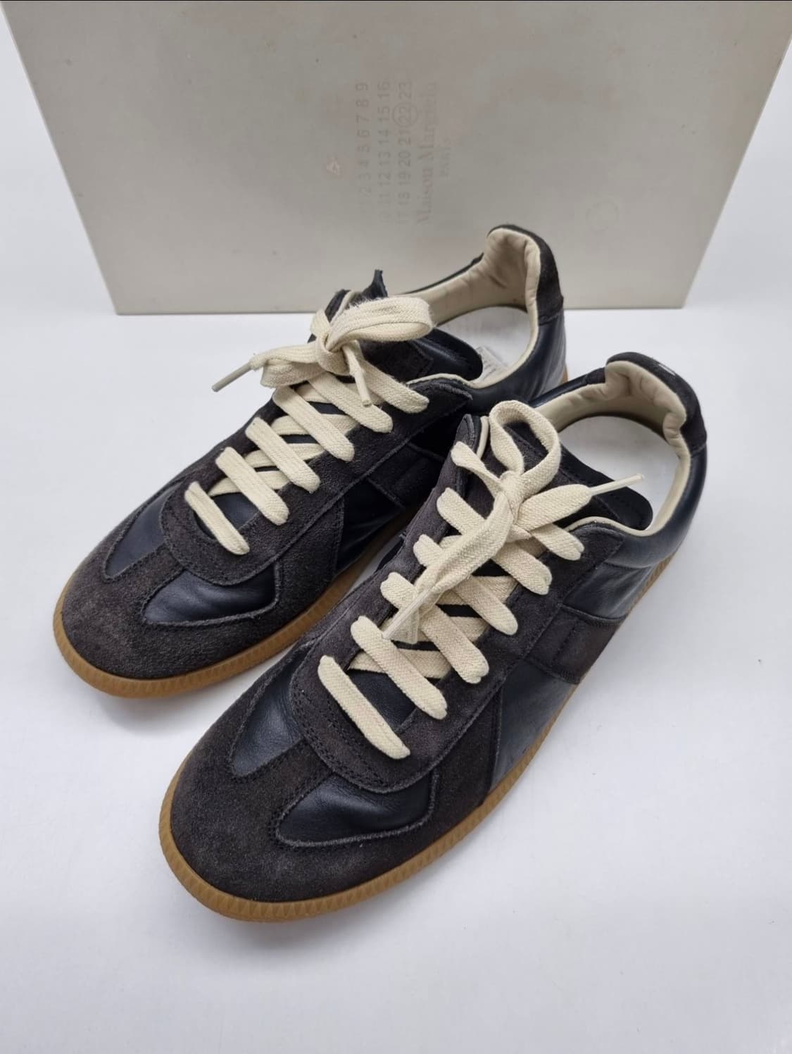 메종 마르지엘라 카프스킨 레플리카 스니커즈 블랙 40 상품이미지1