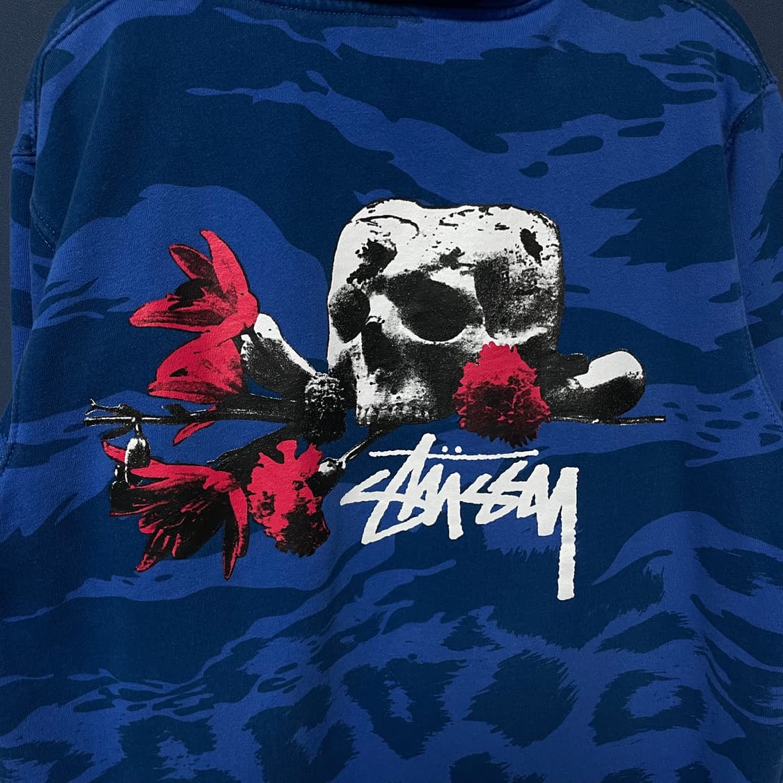 Stussy Leopard Skull Hoodie 상품이미지4