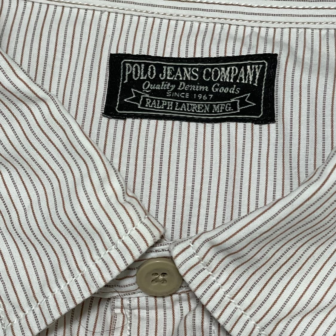 [L] 폴로 진스 빈티지 스트라이프 셔츠 상품이미지2