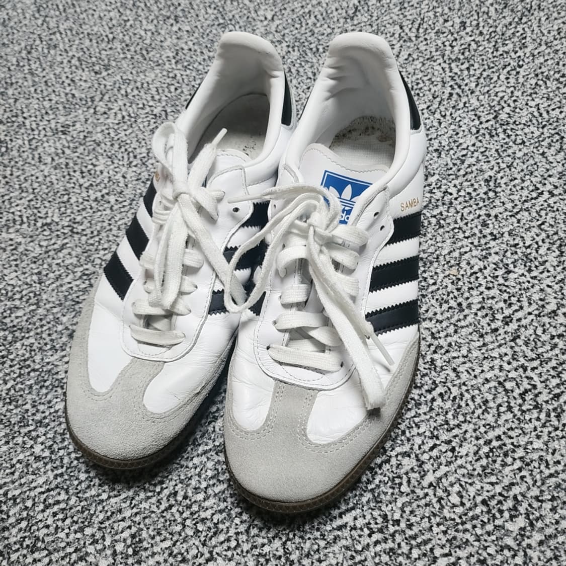 [260] 아디다스 삼바 흰검 스니커즈 상품이미지1