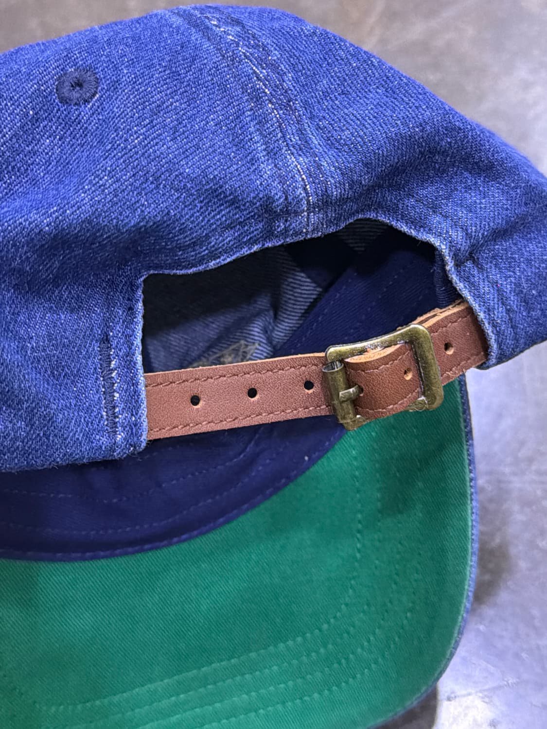 RRL 더블알엘 랜치 볼캡 데님 모자 상품이미지4