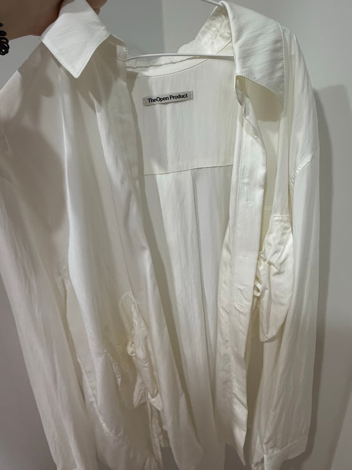 당배) Open yy patch pocket shirts white 상품이미지6