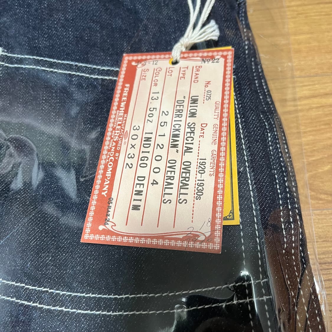 프리휠러스 데릭맨 30사이즈 새상품 상품이미지2