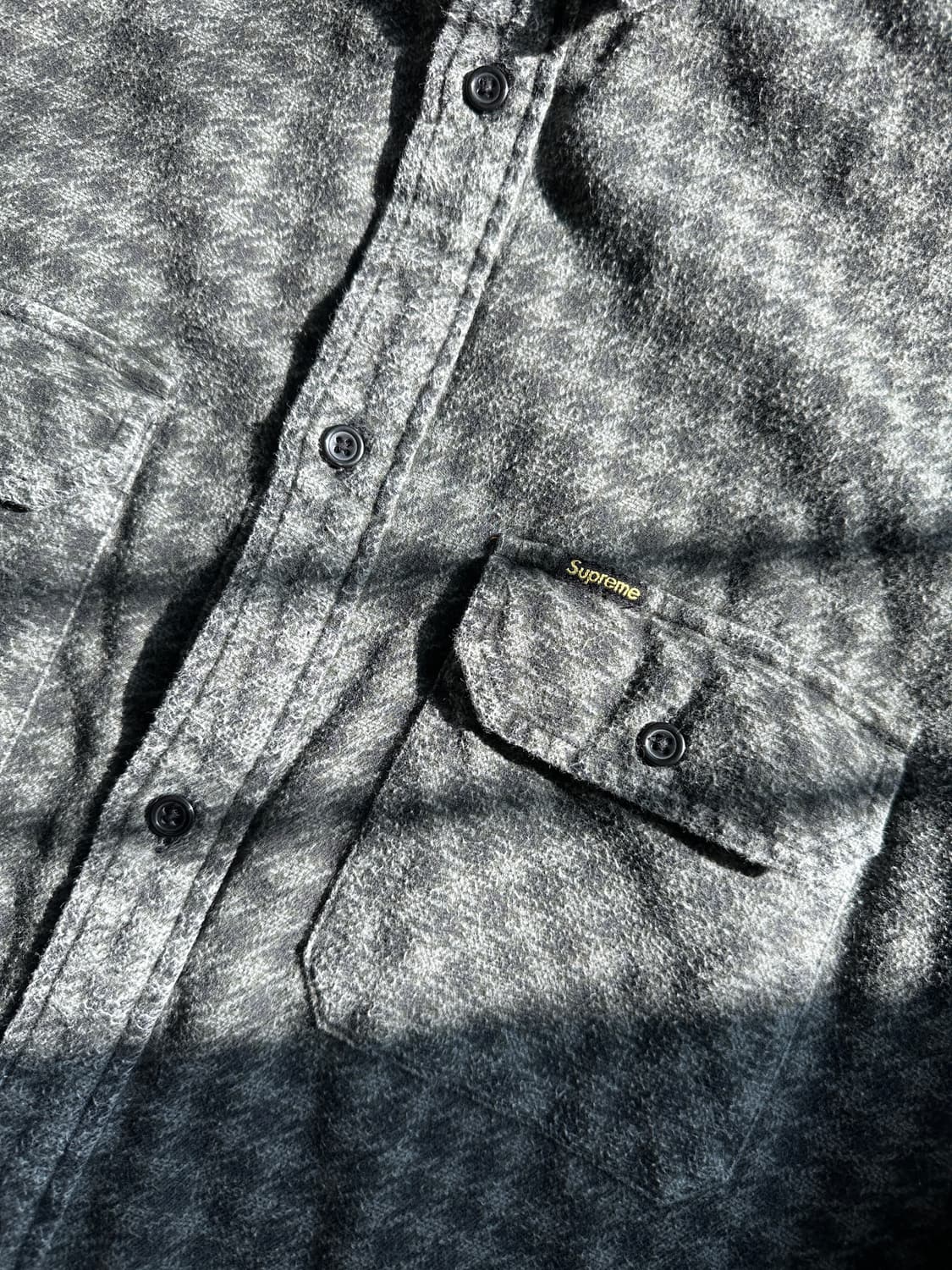 슈프림 하운드스투스 플란넬 후드 셔츠 상품이미지4