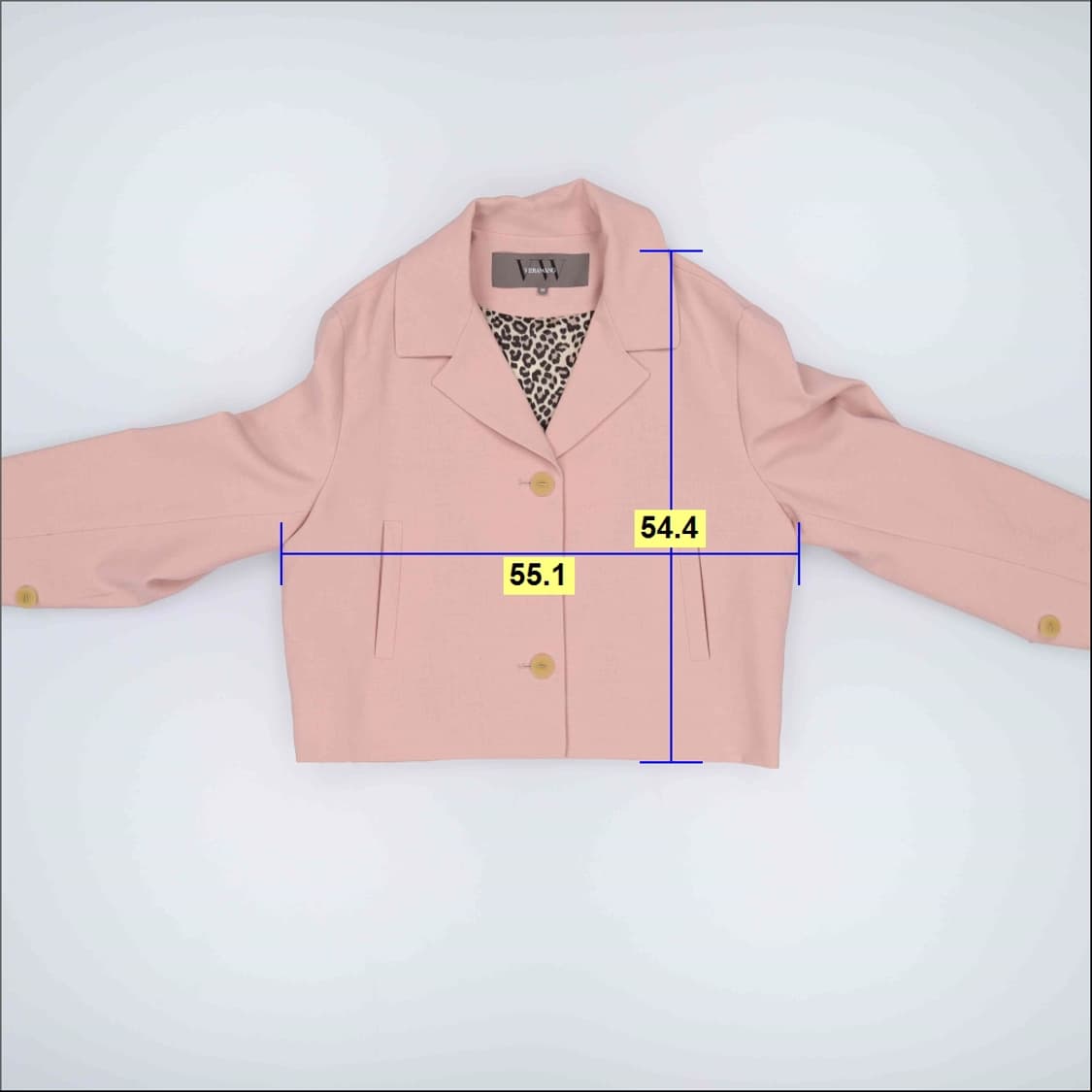 [88] 베라왕 여성 안감호피 숏자켓 0116H1 상품이미지5