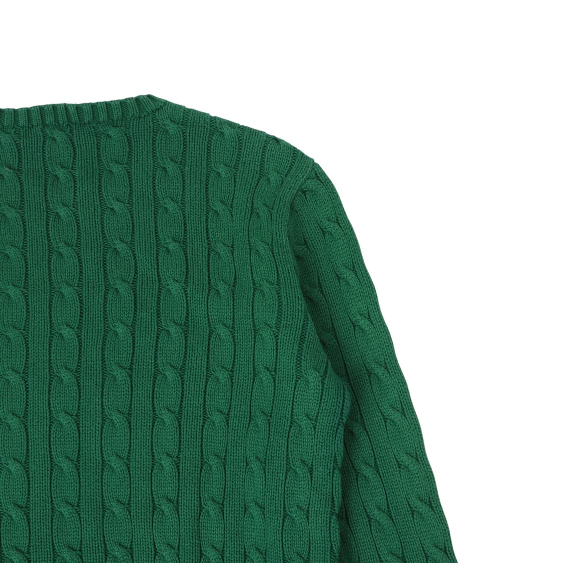 폴로 랄프로렌 포레스트 그린 케이블 니트 상품이미지6