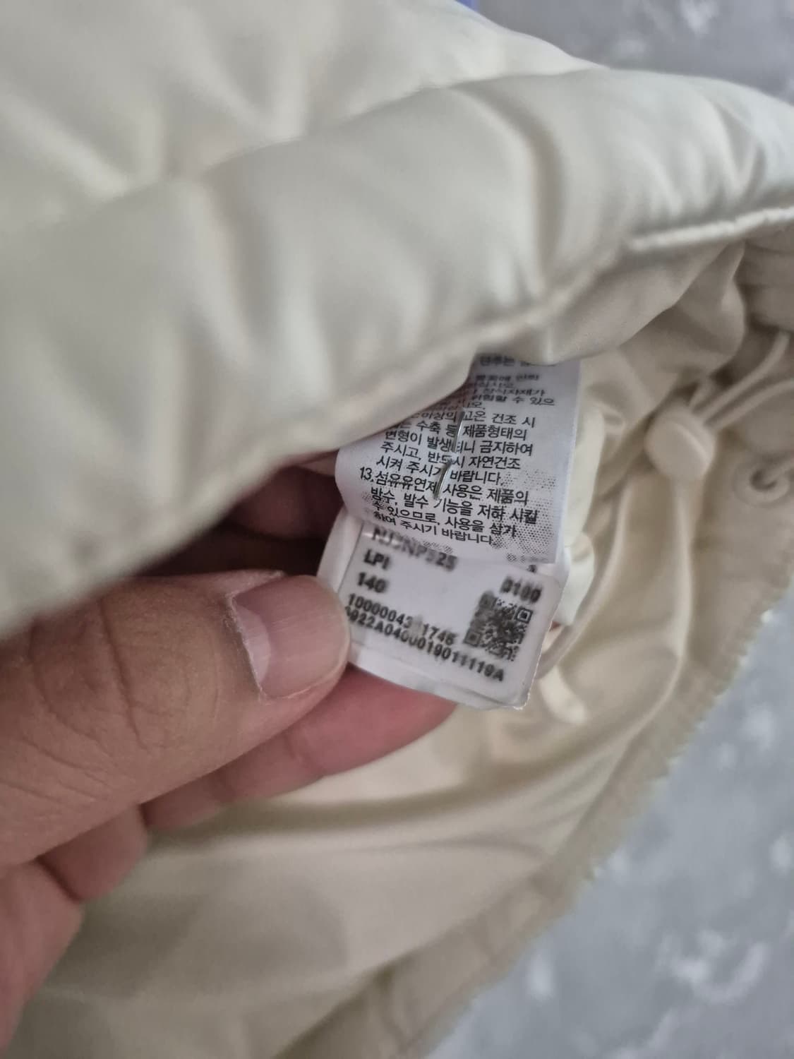 노스페이스 키즈 패딩 점퍼 사이즈 140(여자44) 상품이미지7