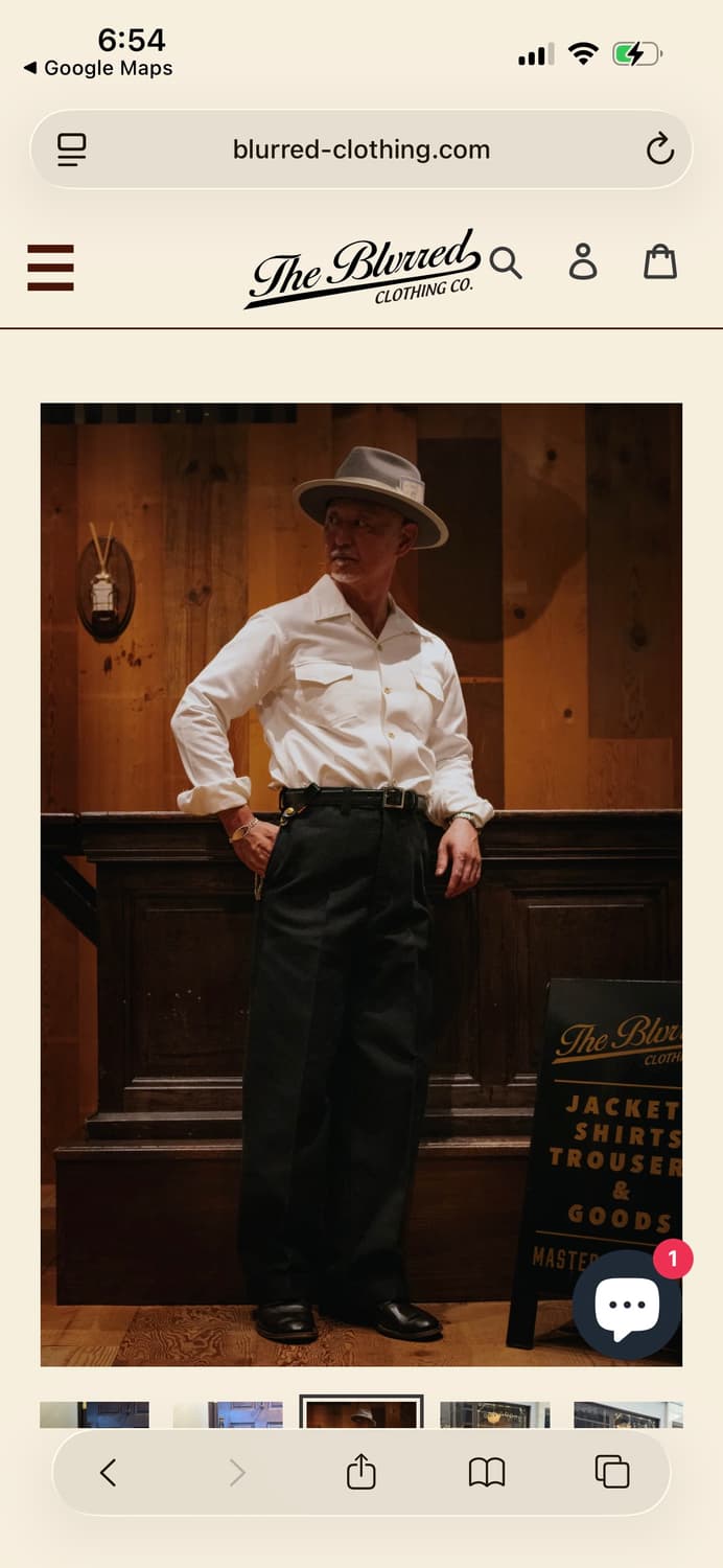 the blurred clothing 셔츠 상품이미지8