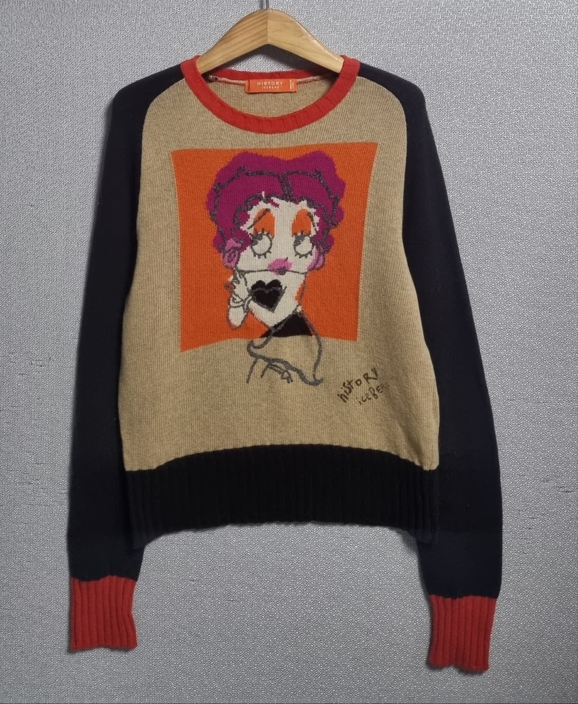 S (55) ICEBERG 아이스버그 X 베티붑 니트 상품이미지1