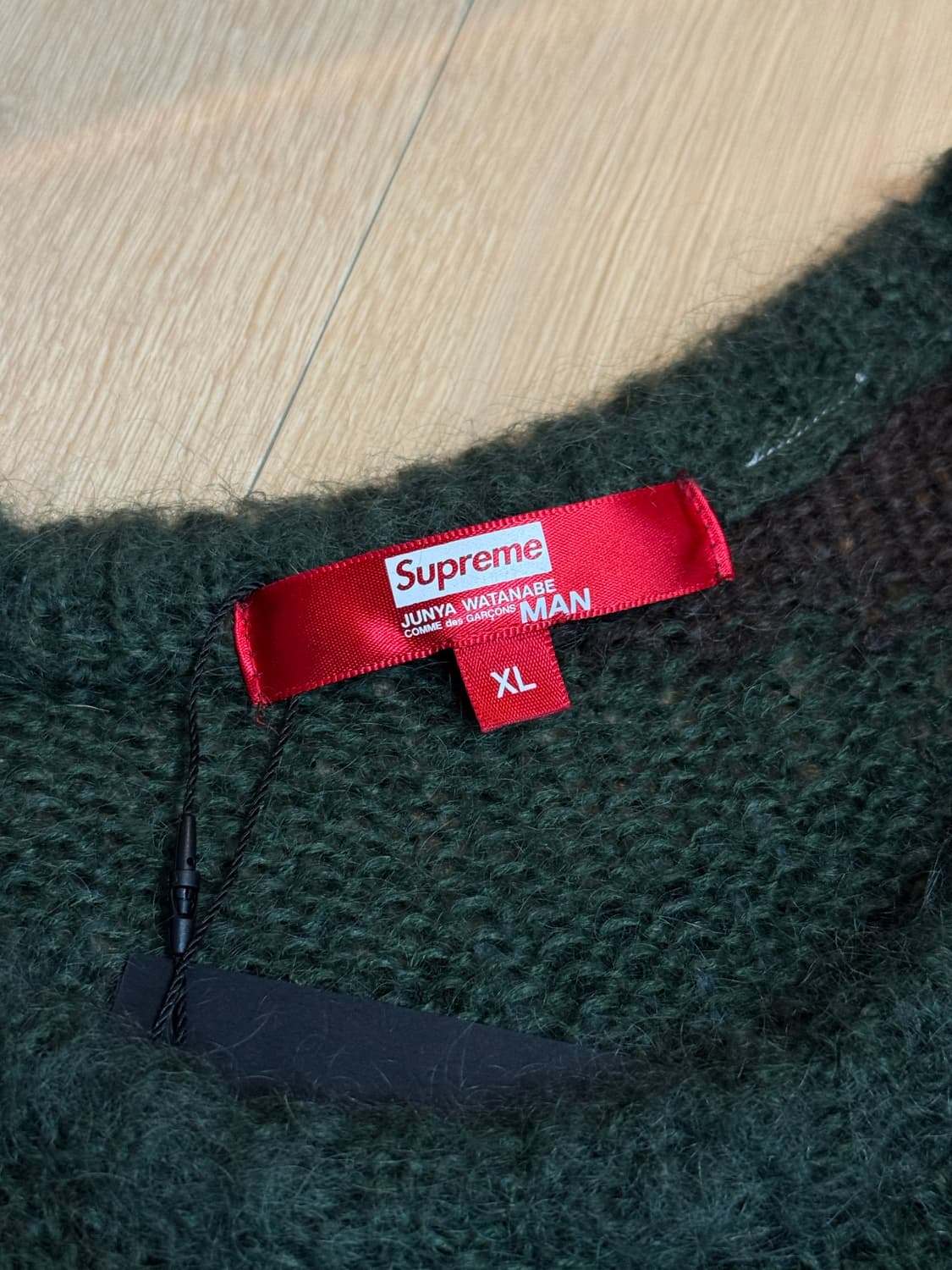 [XL] 슈프림 준야 와타나베 21fw 브러쉬드 카모 스웨터 올리브 상품이미지2