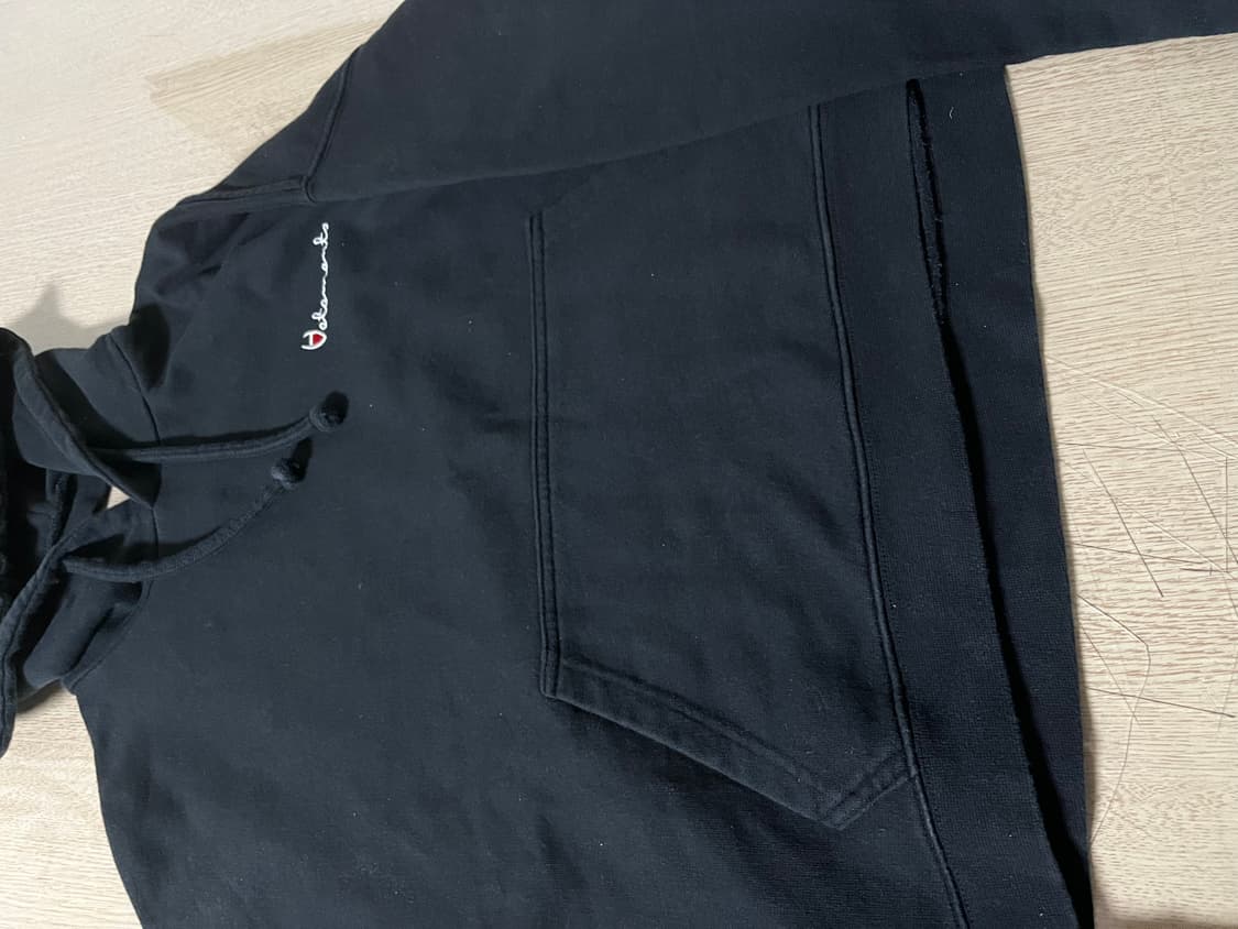 Xs 베트멍 ss16 메탈 로고 리버시블 크롭 후드 상품이미지3