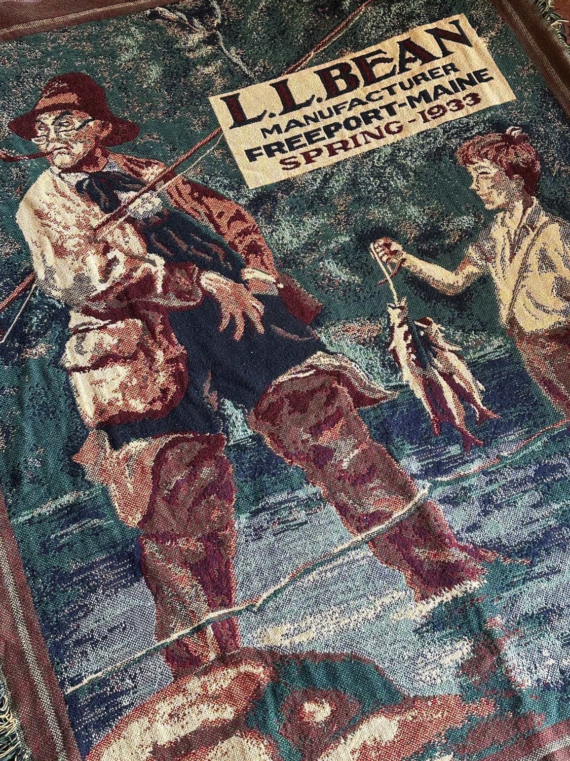 L.L.Bean 빈티지 블랭킷 상품이미지3