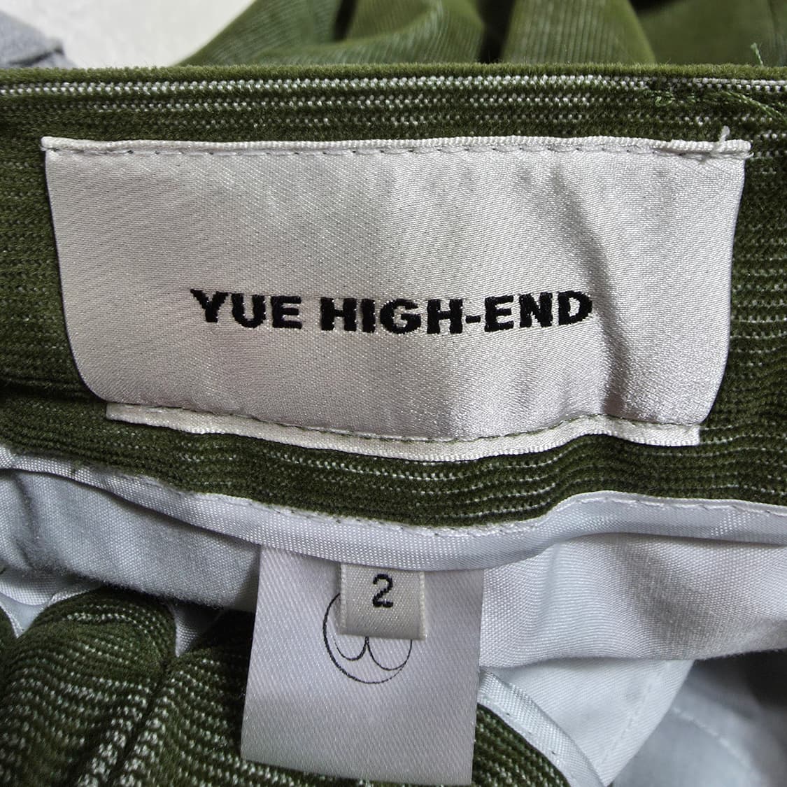 (2)여성 YUE HIGH-END 와이드 배기핏 코듀로이 팬츠 상품이미지4