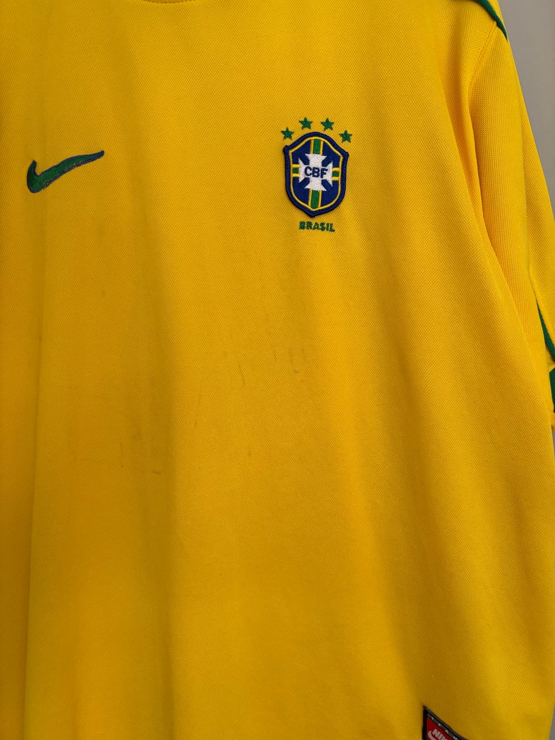 나이키 브라질 축구 국가대표팀 유니폼 L (98-99) 상품이미지5
