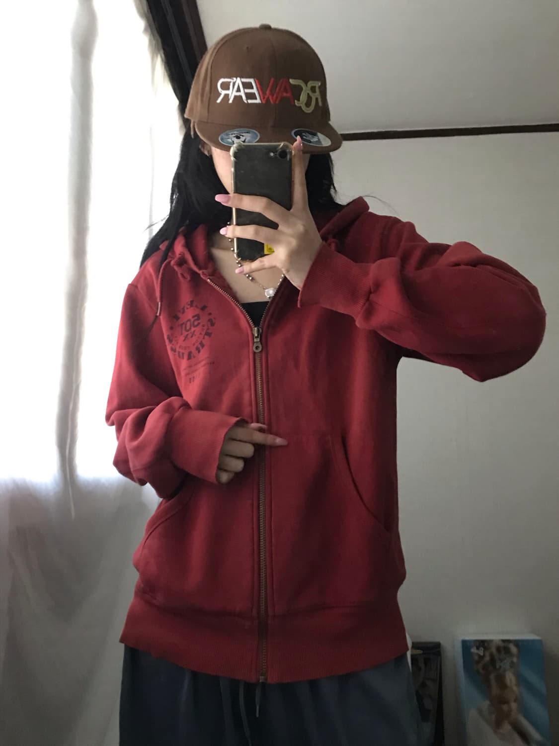 리바이스501 레드 후드집업 상품이미지6