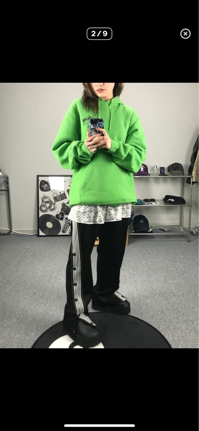 스투시 그린 후드 구합니다 상품이미지1