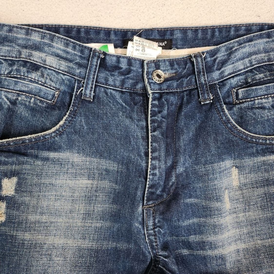 DOLCE&GABBANA 데미지 디테일 데님팬츠 46 상품이미지2