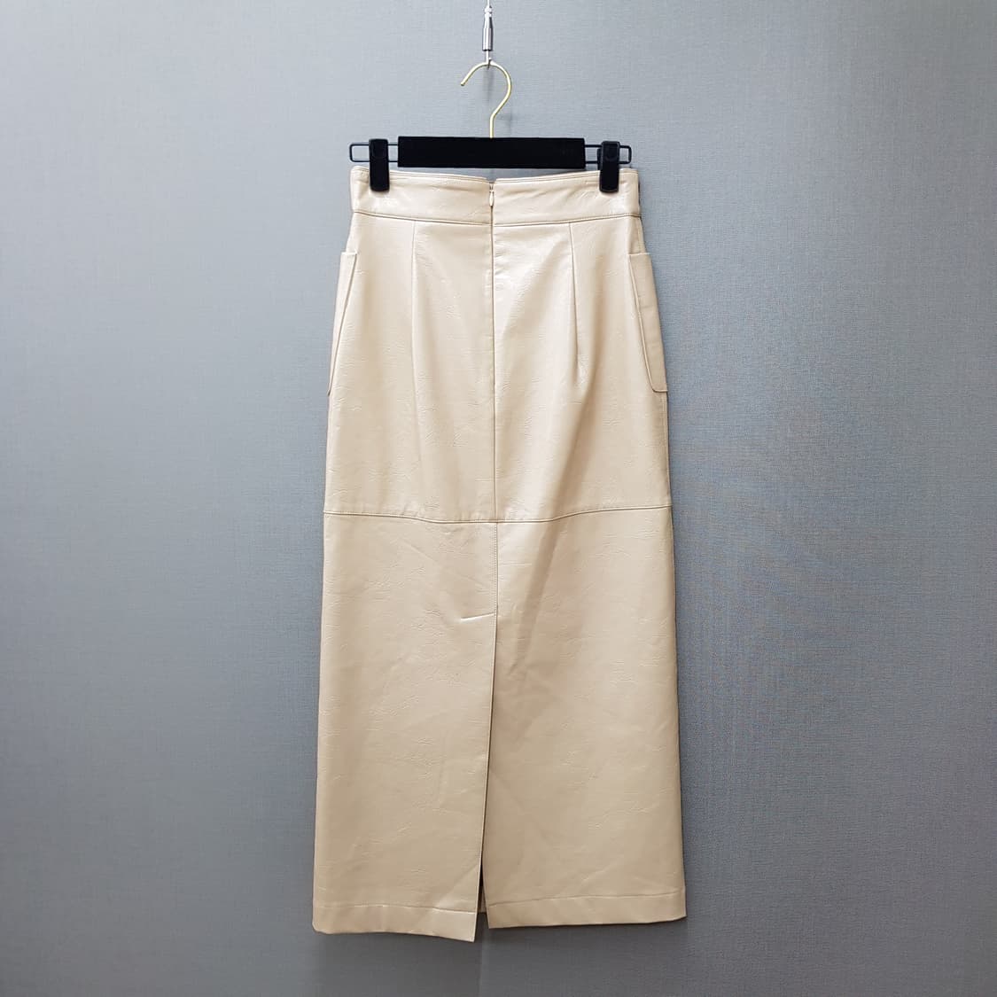 오브제 obzee 2023 레더 롱 스커트 61-90사이즈 상품이미지5