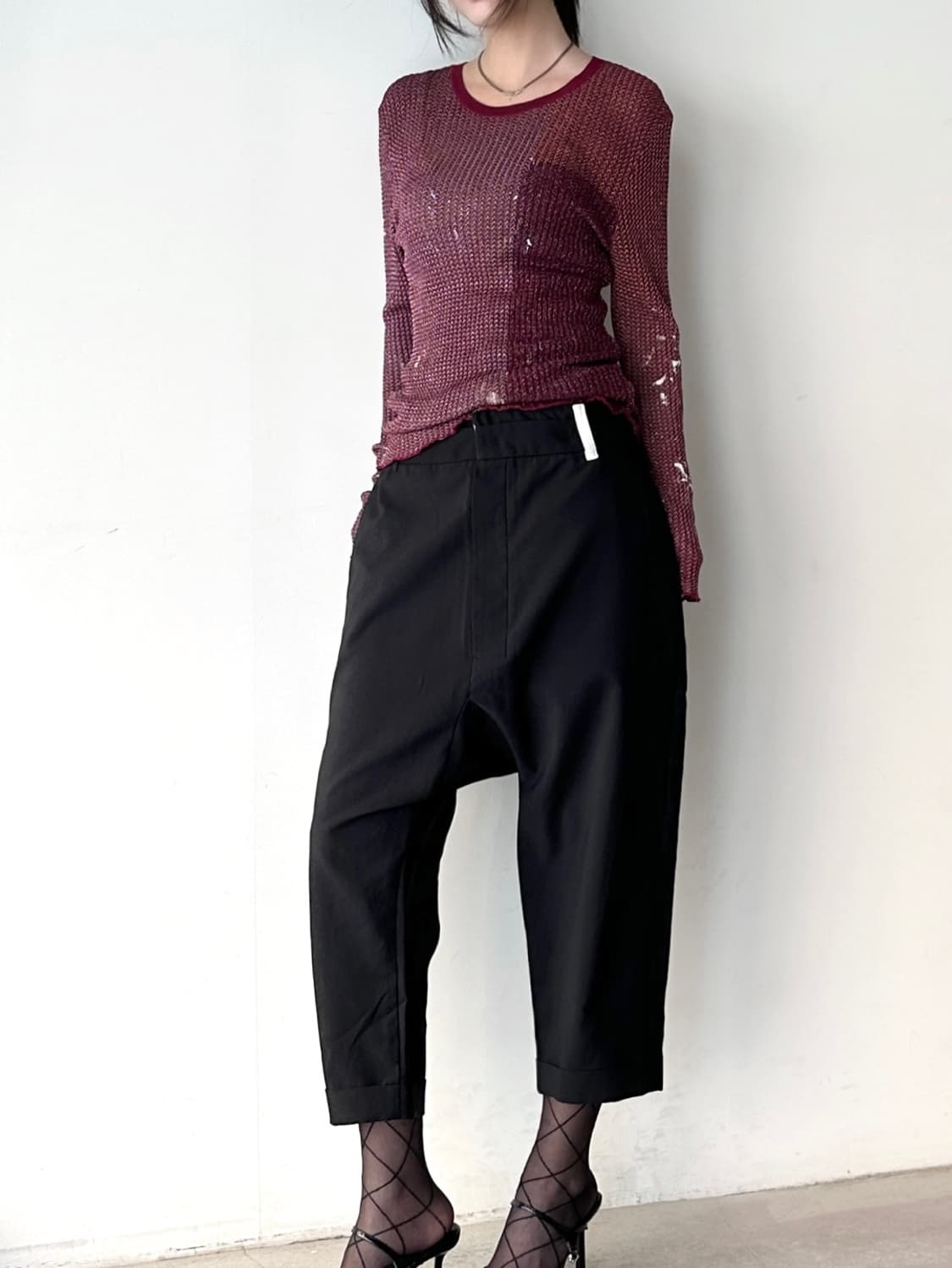 & OTHER STORIES Glitter ink slim knit 상품이미지6