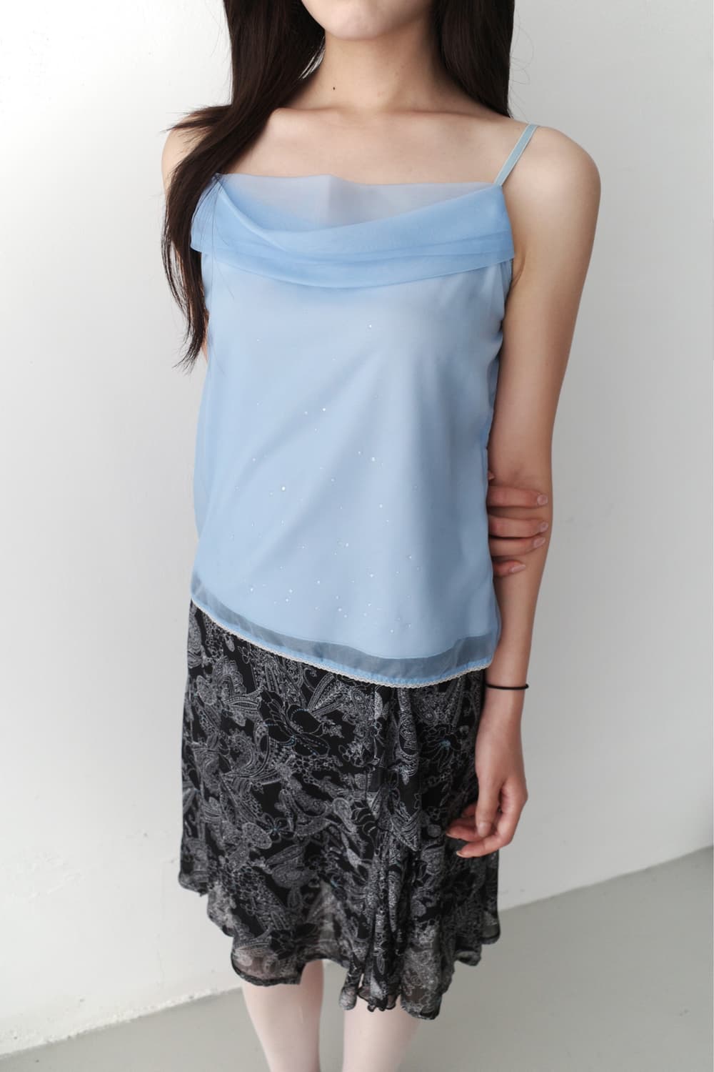 paisley frill skirt 상품이미지6