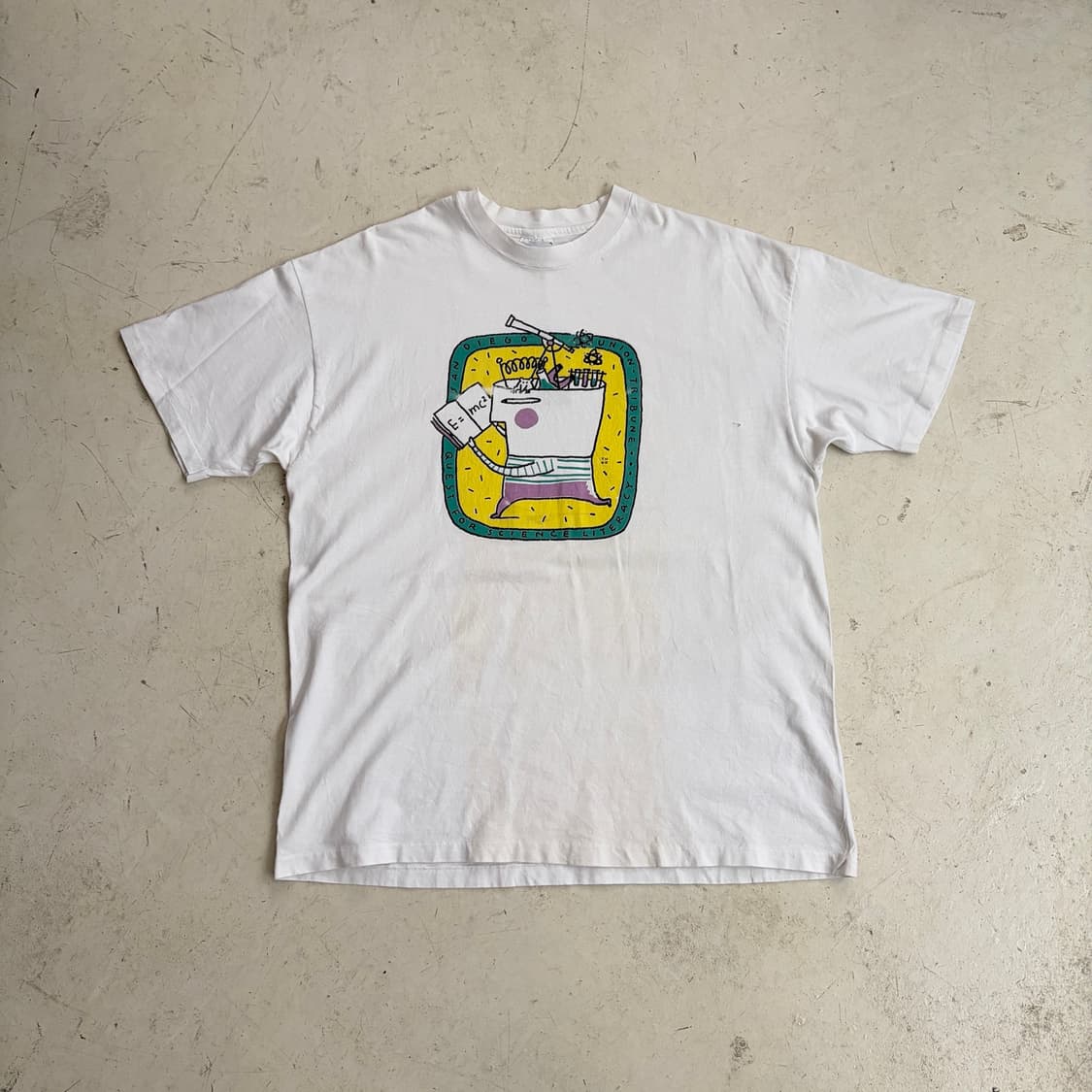 90s USA San Diego Union-Tribune 반팔티 XL 상품이미지1