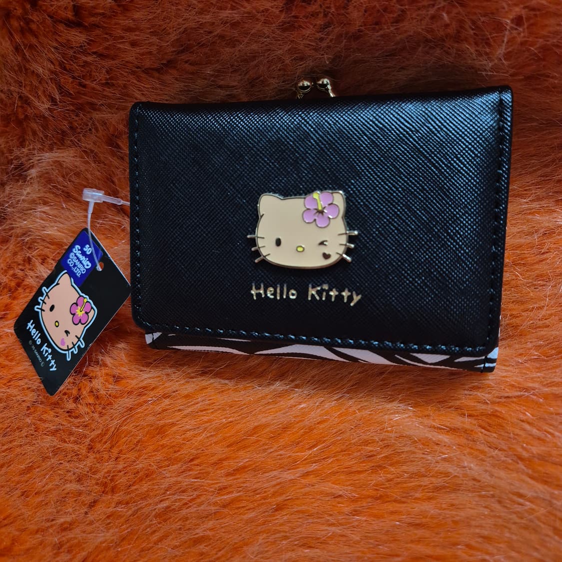 Hello kitty 헬로키티 지브라 패턴 지갑 상품이미지6