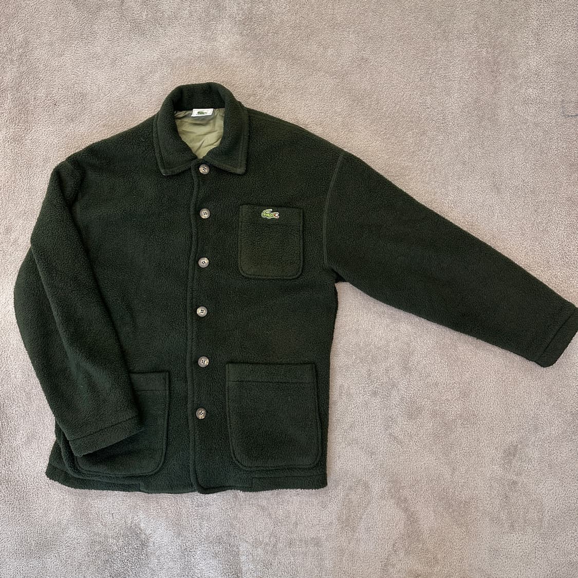 라코스테 플리스 초어 자켓 상품이미지4