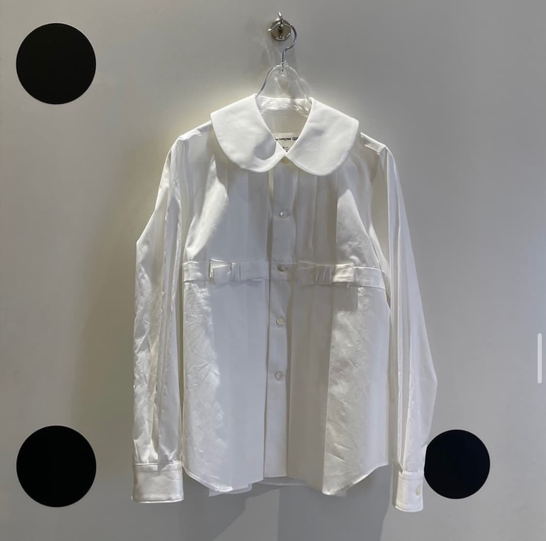 꼼데가르송 걸 리본 블라우스 25SS 상품이미지1