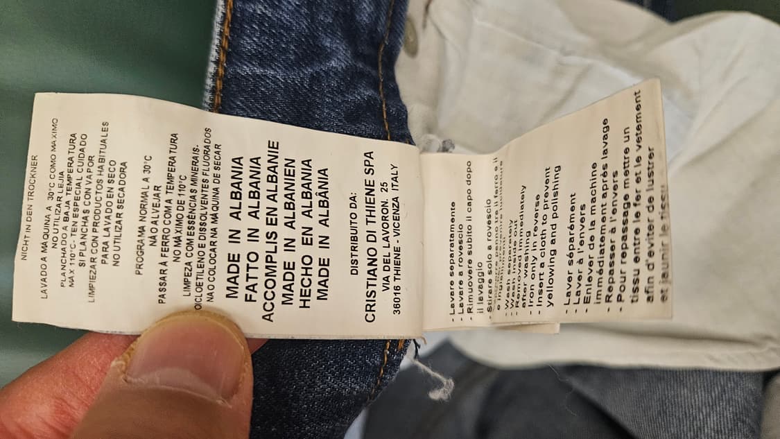 Aeronautica Militare 남성 청바지 36 상품이미지7