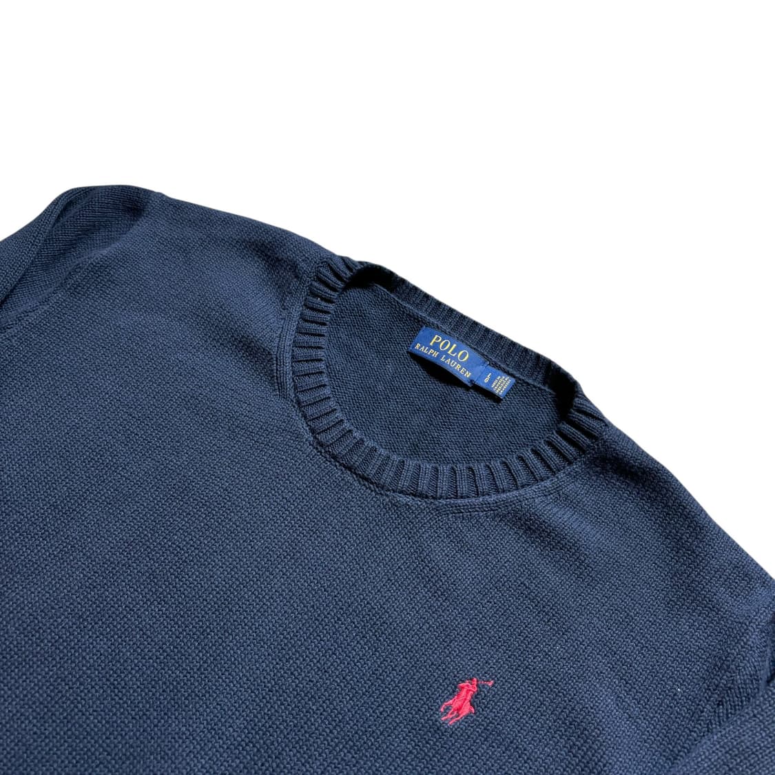 폴로 크루넥 니트 상품이미지2