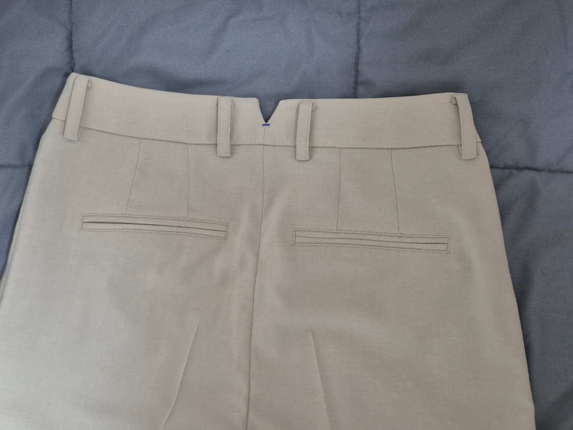 구호플러스 세미 와이드 팬츠 베이지 SS시즌 상품이미지6