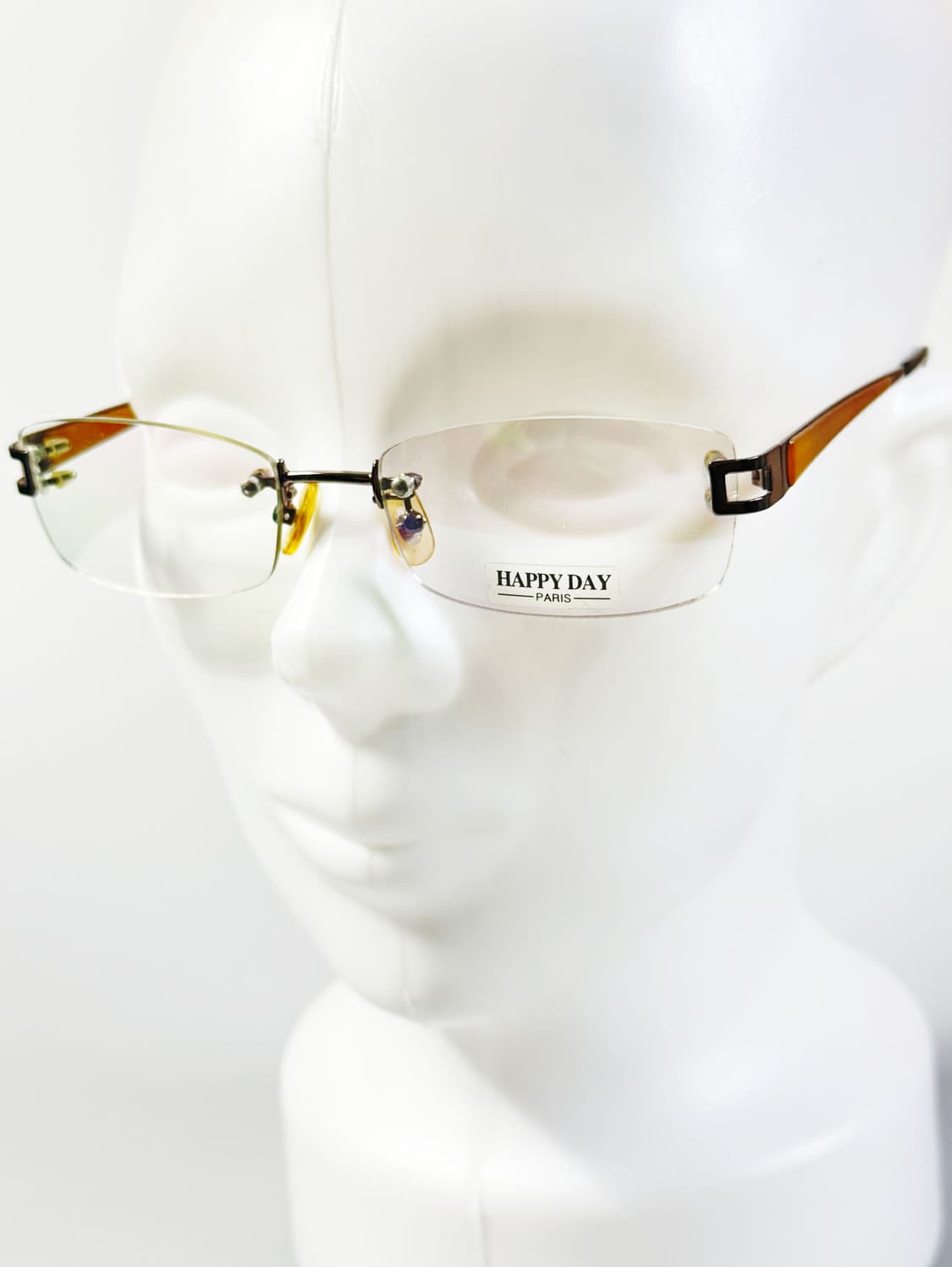 HAPPY DAY PARIS 무테 스퀘어 메탈 빈티지 안경 상품이미지8