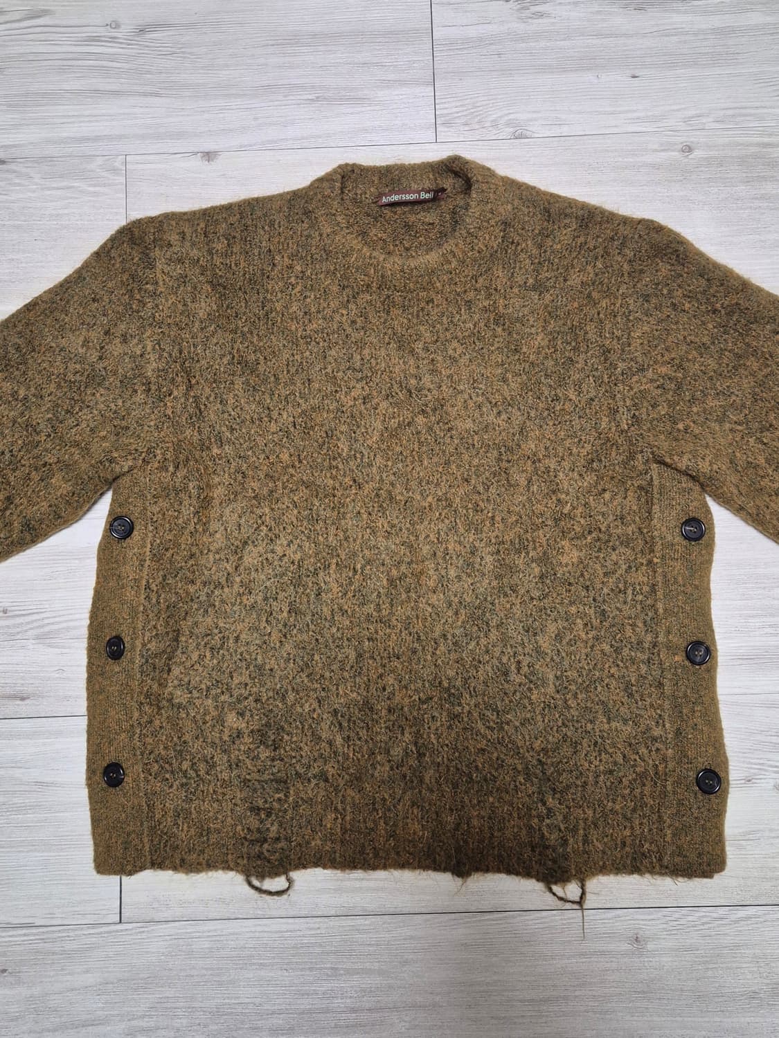 앤더슨벨 모헤어 니트 M 상품이미지2