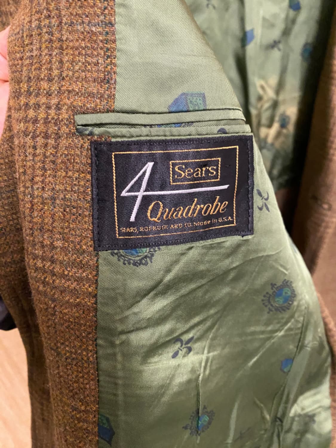  60's SEARS 3b check jacket 상품이미지7