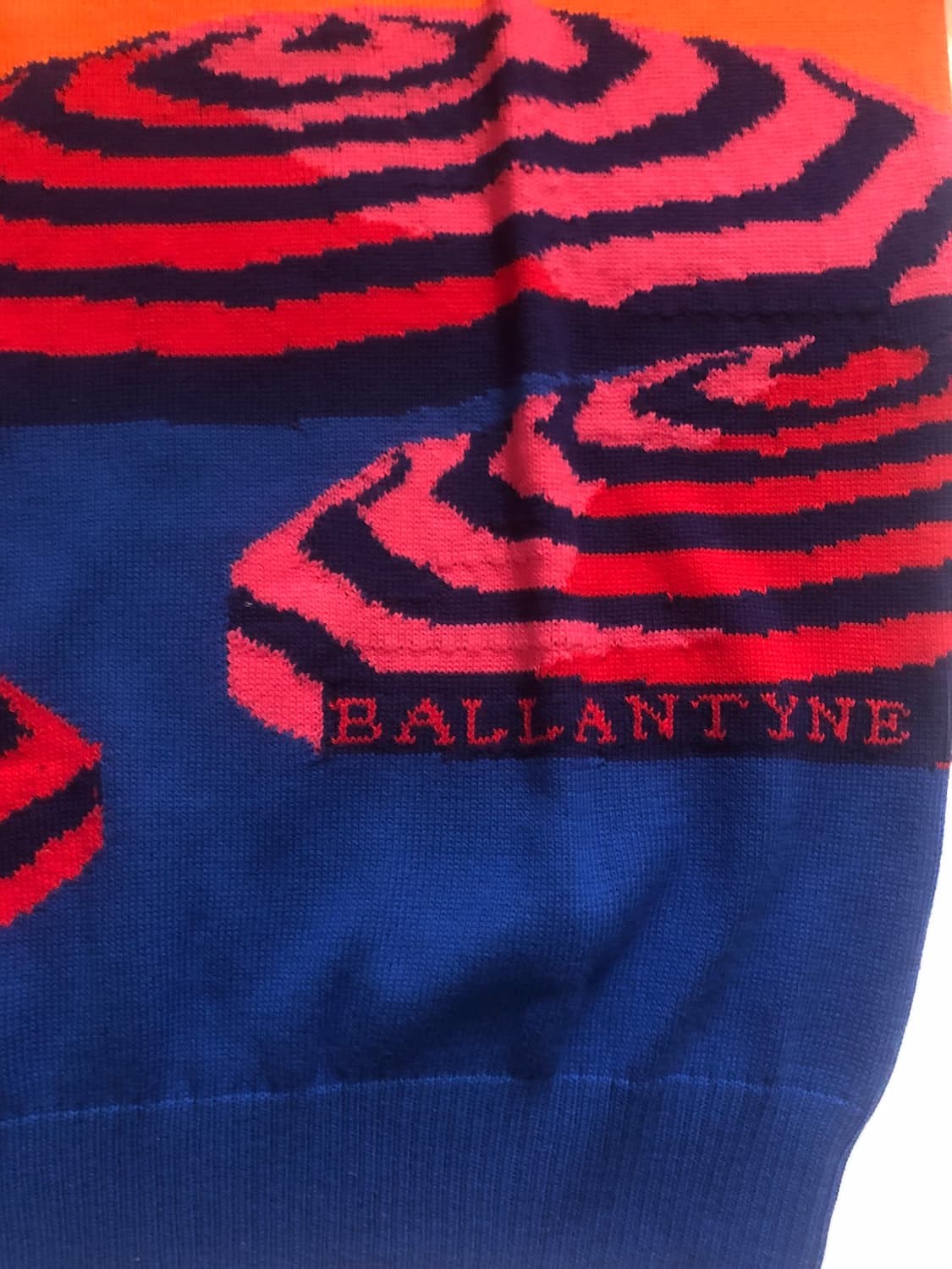 BALLANTYNE(발란타인) 프린팅 라운드넥 니트 상품이미지6