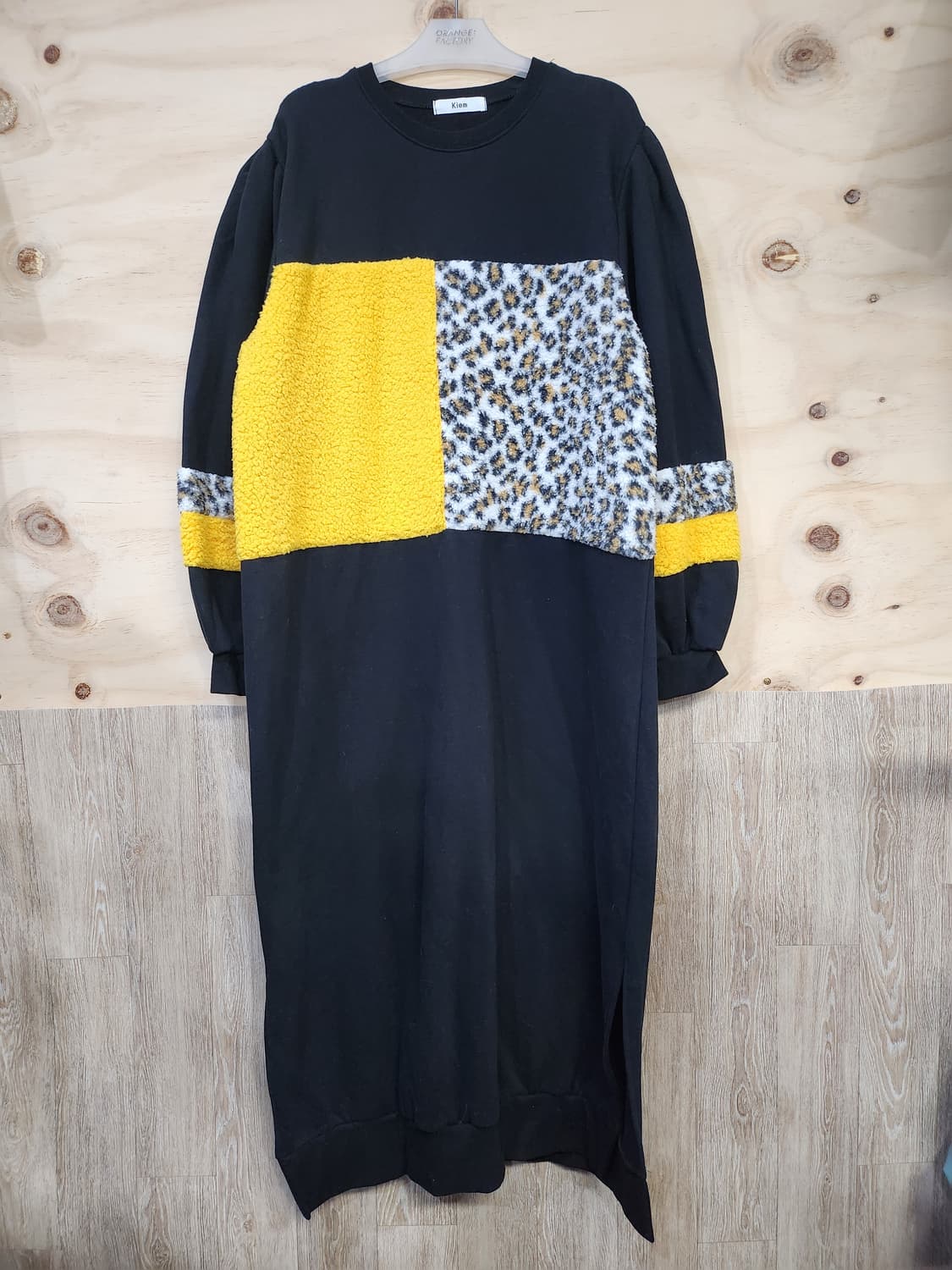 141) 여성 기모 롱원피스 상품이미지1