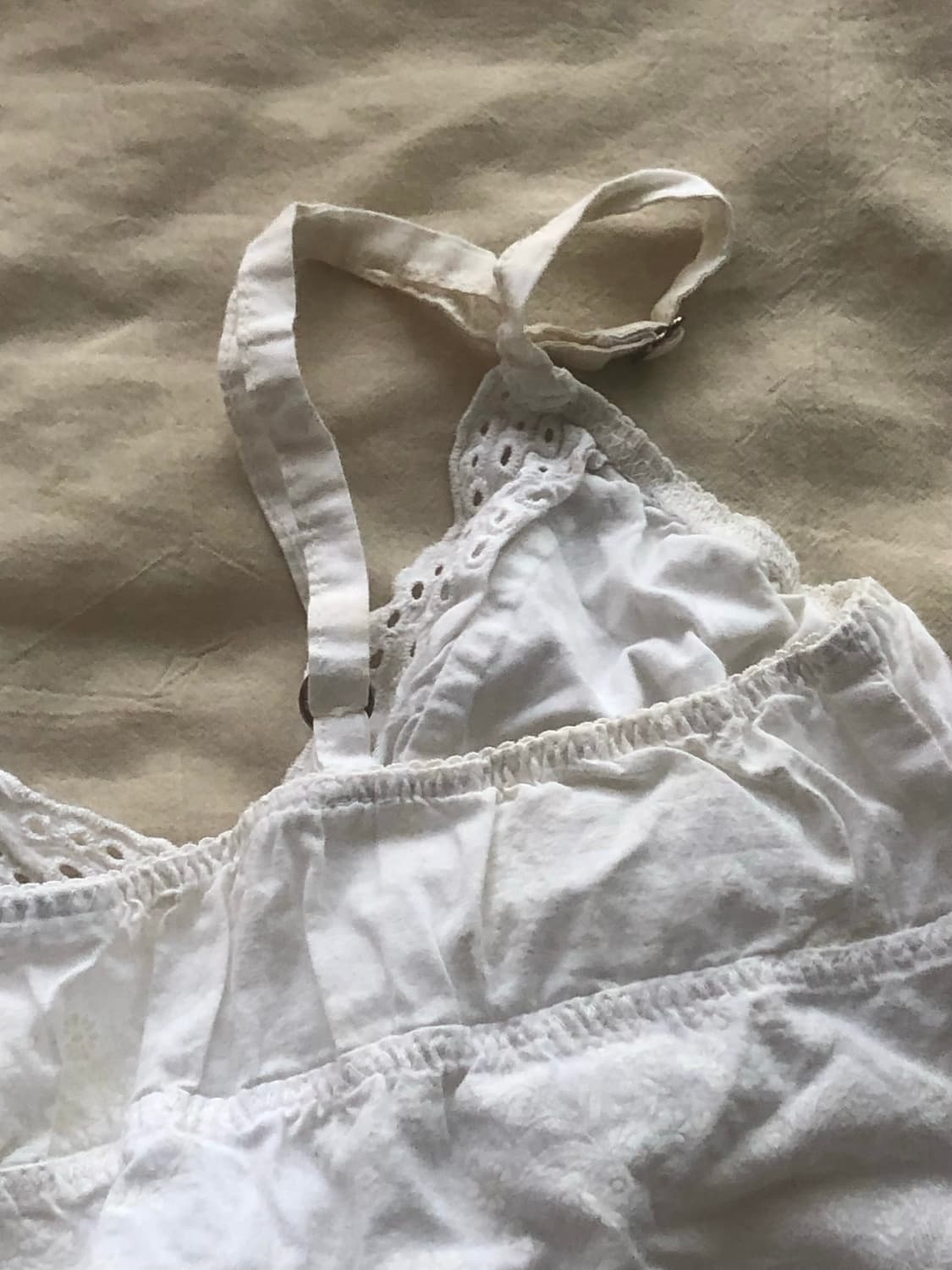 유럽빈티지 코튼 슬리브리스  상품이미지4