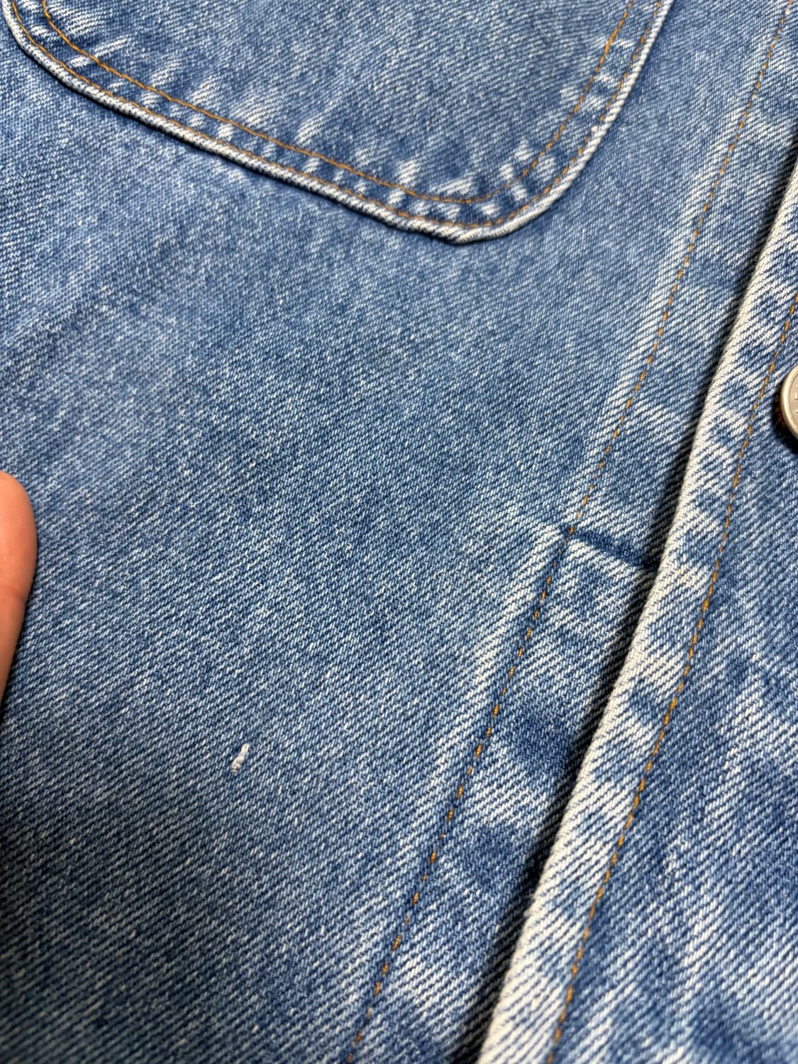 105-110) 폴로 랄프로렌 덩가리 데님 자켓 Made in USA 상품이미지5