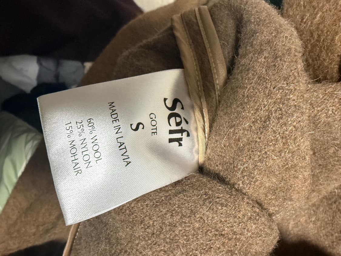 Sefr 고트 울 블렌드 모헤어 가디건  상품이미지2