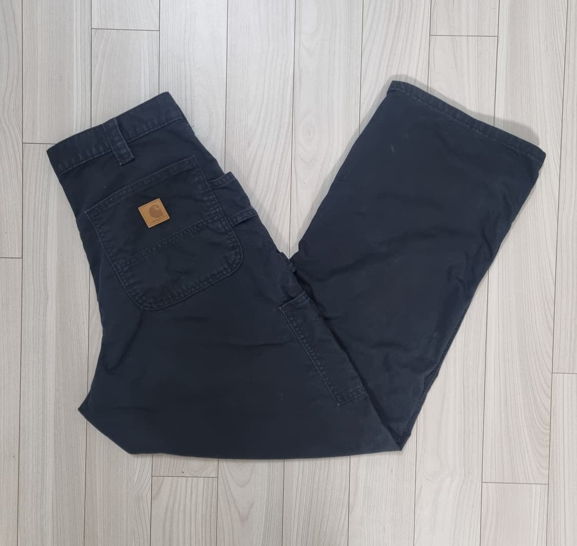 칼하트 카펜터 워크팬츠 블랙 B151 33X30 상품이미지1