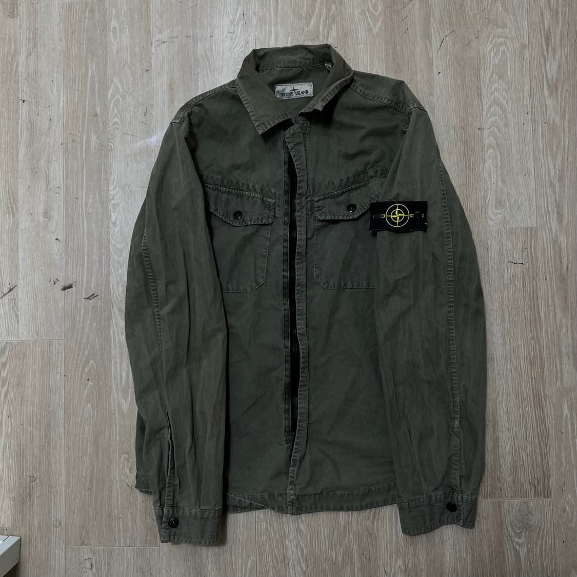 스톤아일랜드 올드이펙트 오버셔츠 M 상품이미지1