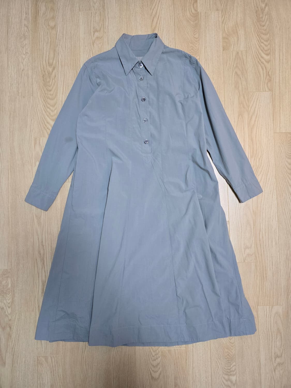 Magaret Howell 마가렛 호웰 버튼 롱 원피스 2 상품이미지4